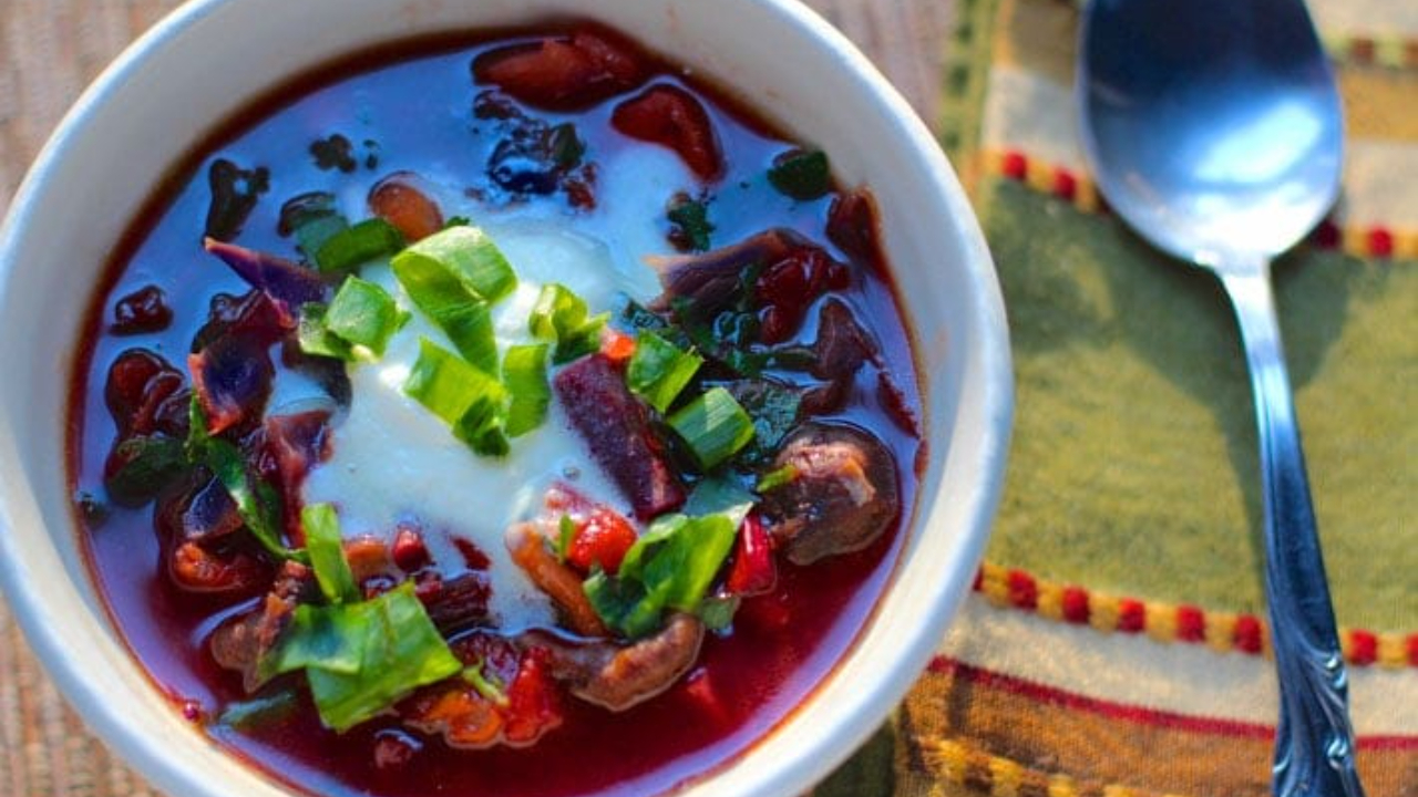 Peppery Beet Borscht