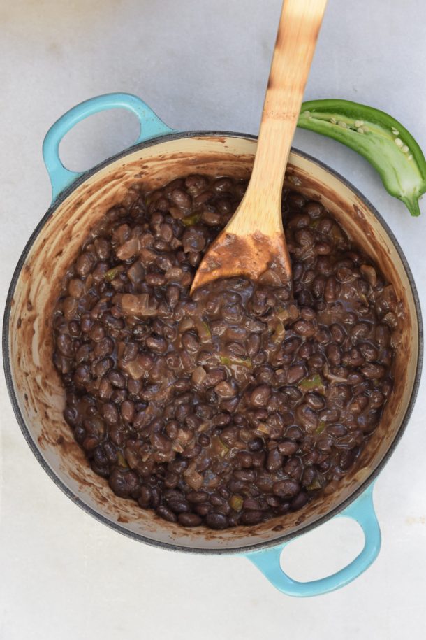 Authentic Mexican Black Beans Recipe From Scratch